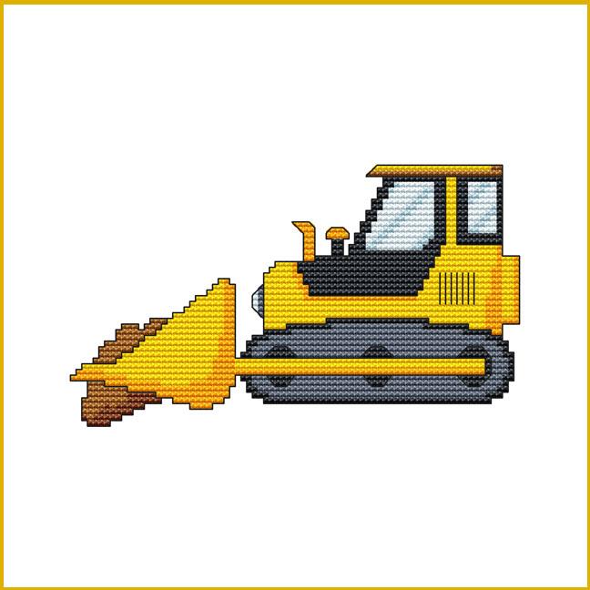 (image for) Construction Truck - BULL DOZER